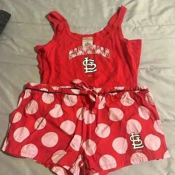STL Cardinals Ladies Pajamas - Picture 7 of 7